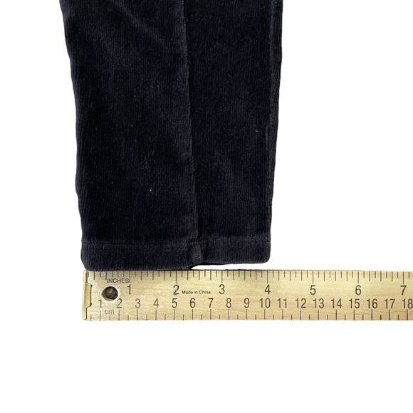 Athleta Leggings Women's L Metro High Rise Velvet Corduroy Gray - Picture 13 of 13